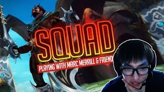 Doublelift  LEAGUE SQUADRON feat Marc Merrill LilyPichu Pokimane amp Scarra [upl. by Niwdla]