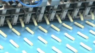 Cheese sticks production [upl. by Wilscam]