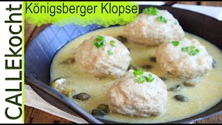 Königsberger Klopse kochen  einfach und schnell  Rezept [upl. by Isoj]