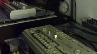 TB303 vs TR606 quotClose Your Eyesquot by RRKS Live Acid Techno [upl. by Brout]