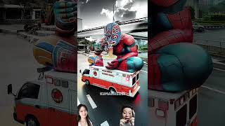 😱🔥evolutions of spiderman😱🔥spiderman avengers marvel disney shorts shortvideo aisuperhero [upl. by Seniag846]