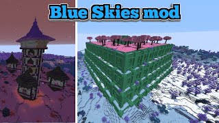 Minecraft 1165  Blue Skies mod [upl. by Naoj]