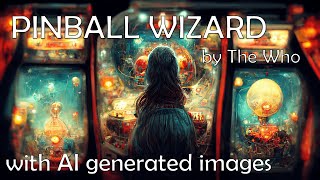 Pinball Wizard by The Who  AI illustrating every lyric [upl. by Olaf]