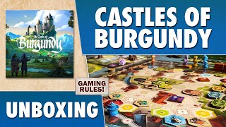 Castles of Burgundy Special Edition  Unboxing [upl. by Odnalor]