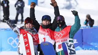 zoi Sadowskisynnott wins gold in womens snowboard slopestyle  Beijing 2022  2022 [upl. by Gio]