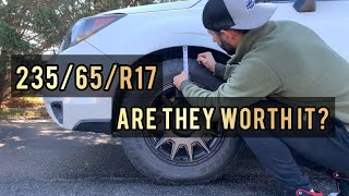 23565r17 Fitment amp Review should you get them Subaru Forester SJ [upl. by Iosep416]