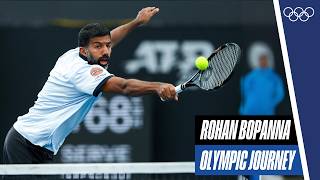 Olympics at 44 years old  Doubles Trouble Indias Rohan Bopanna’s Olympic Journey in Tennis [upl. by Arod]