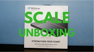 Withings Body Cardio Scale  Unboxing  Setup [upl. by Joshuah]