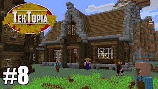 TekTopia 8  Improvements Minecraft Villager Mod [upl. by Favianus]