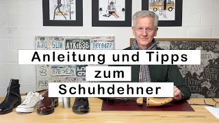 Anleitung und Tipps zum Schuhdehner  Schuhe dehnen und weiten mit dem Schuhdehner [upl. by Renrew577]