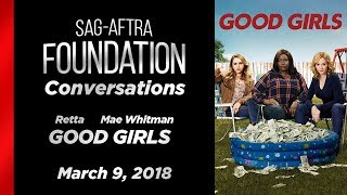 Conversations with Retta and Mae Whitman of GOOD GIRLS [upl. by Hashum61]