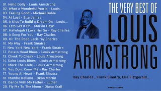 The Very Best Of Louis Armstrong  Louis Armstrong Greatest Hits Full Album 2024  Jazz Songs [upl. by Menides]