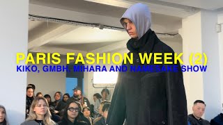 Paris Fashion Week Part 2 Kiko Kostadinov GMBH Namesake and Mihara Show [upl. by Ecirtnahc]