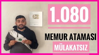 1080 MEMUR ALIMI SAĞLIK BAKANLIĞI MÜLAKATSIZ MEMUR ALIMI 27 BİN SAĞLIKÇI ALIMI 20245 ATAMASI [upl. by Theona]