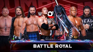 wwe 2k22 8 man battle royal match my new gameplay [upl. by Molli]