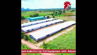 Aarathiya Agro Farms Design amp Crafted by Asian Poultry Tech poultryfarming farmlife [upl. by Ahsilrak]