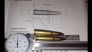 HandRe Loading 762x39 Russian 123 grain FMJ [upl. by Elockin]