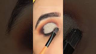 Half Cut Crease Hack Golden Glow in Minutes HalfCutCrease GoldenEyeMakeup shorts [upl. by Punke580]