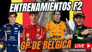 ENTRENAMIENTOS FÓRMULA 2 EN DIRECTO Franco Colapinto en directo  GP BÉLGICA 2024 [upl. by Perkins298]