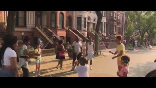 Highlighting black and brown artists at Bed Stuy STooPs Block Party [upl. by Zelda422]