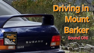 Subaru WRX drive through Mount Barker ASMR [upl. by Ortensia]