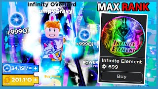 Buying The Infinite Element Gamepass amp Unlocked Max Evolution In Roblox Ninja Legends 2 [upl. by Wickman]