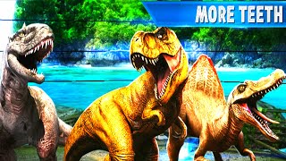 MAJUNGASAURUS VS GUANLONG ASSISTS INDORAPTOR IN VICTORY  HT GAME [upl. by Biondo]