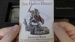 Primarch Jaghatai Khan  Unboxing HH [upl. by Nednil]