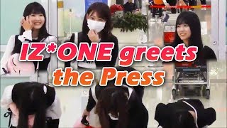 180926 IZONE Miyawaki Sakura Yabuki Nako Honda Hitomi  GMP Airport Arrival  아이즈원 김포공항 입국 [upl. by Arval]