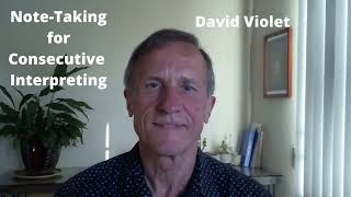 Note taking for Consecutive Interpreting David Violet Efficient Practice [upl. by Enilekcaj]