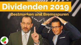 Dividenden 2019  Bestmarken und Bremsspuren  Thema des Monats Spezial  echtgeldtv 09042019 [upl. by Yaned]