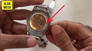 How to Remove Stem from Chinese Movement  Automatic Watch [upl. by Beverle686]