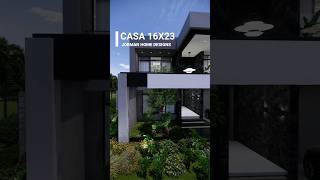 Modern House Design ☝ Video Tour with 3 Bedrooms  16x23m 2 Storey P1 modernhometour architecture [upl. by Ettenotna]