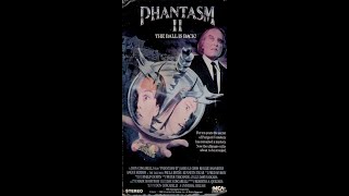 Opening amp Closing To Phantasm II 1989 VHS [upl. by Ahsit]