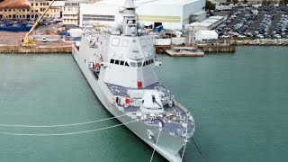 Fincantieri Delivers quotGiovanni delle Bande Nerequot to the Italian Navy [upl. by Kcaz]