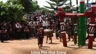 Traditional music and dance of the Montagnards [upl. by Olivette]