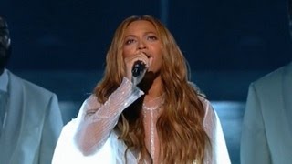 Beyonce Grammys 2015 Performance of quotTake My Hand Precious Lordquot Was Amazing [upl. by Eselrahc]