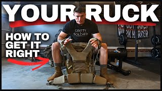 How to Pack Adjust and Wear Your Ruck or Backpack [upl. by Trebleht93]