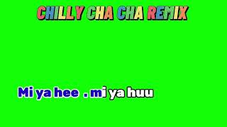 KARAOKE CHILLY CHA CHA REMIX TONE NAM REMIX NỀN XANH [upl. by Asina805]