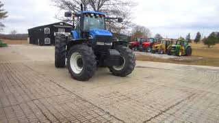 2004 New Holland TM190 2 of 4 [upl. by Anaidirib]