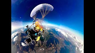 Altitude World Record  Trike Paramotor [upl. by Grunberg440]