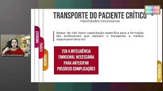 Como executar o transporte de um paciente crítico com seguraça [upl. by Sammons]