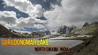 Gurudongmar lake Sikkim  Most dangerous walk on frozen lake  Highest lakes in the world [upl. by Bruner]