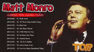 Matt Monro Greatest Hits Collection 2023  Best Matt Monro Songs [upl. by Brady]