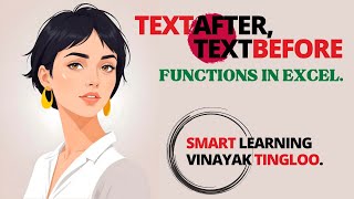 TEXTBEFORE and TEXTAFTER functions in excel [upl. by Rexer]