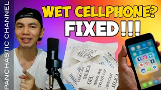 HOW TO FIX A WET CELLPHONE USING SILICA GEL  VLOG NO 043 [upl. by Base]