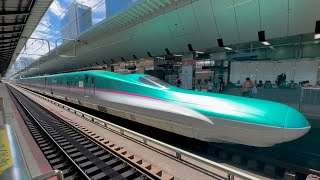 Riding the Japans Fastest Bullet Train l HAYABUSA First Class Seat 🚄 [upl. by Obelia]