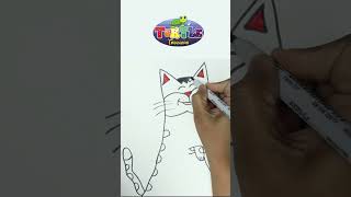 How to draw a Tiger  How to draw a drawing  how to draw a Tiger in beginners shorts [upl. by Kealey630]