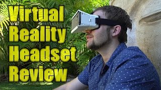 CHEAP VR Virtual Reality Headset Review [upl. by Idette]