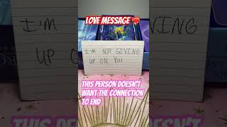 Love Message ❤️‍🔥lovereading reading oraclereading message fyp [upl. by Asilram]